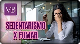 Sedentarismo Pode Equivaler a Fumar